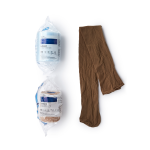 2 Layer Compression Bandage System CoFlex® TLC with Indicators 4 Inch X 3-2/5 Yard / 4 Inch X 5-1/10 Yard Self-Adherent / Pull On Closure Tan NonSterile 35 to 40 mmHg