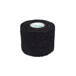 Cohesive Bandage PowerFlex® 2 Inch X 6 Yard Self-Adherent Closure Black NonSterile 23 lbs. Tensile Strength