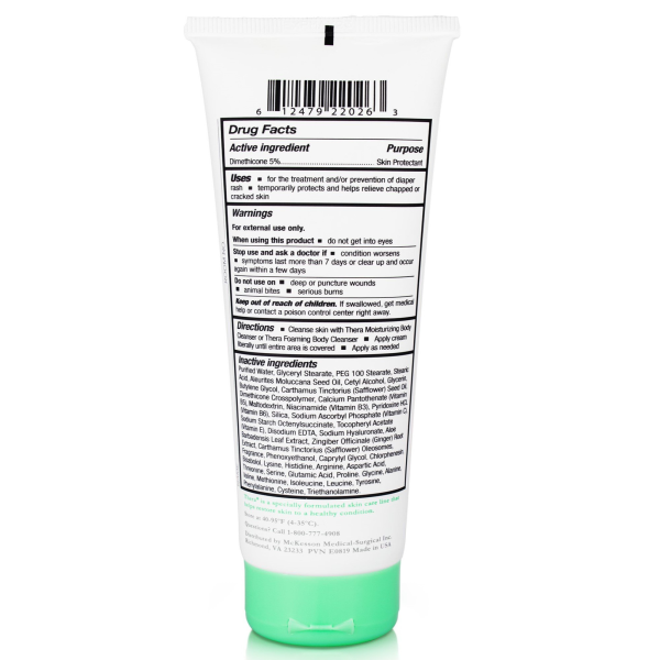 Skin Protectant Thera® Dimethicone Body Shield 4 oz. Tube Scented Cream