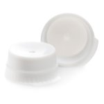 McKesson Tube Closure Polyethylene Snap Cap White 16 mm For Use with 16 mm Blood Drawing Tubes, Glass Test Tubes, Plastic Culture Tubes NonSterile