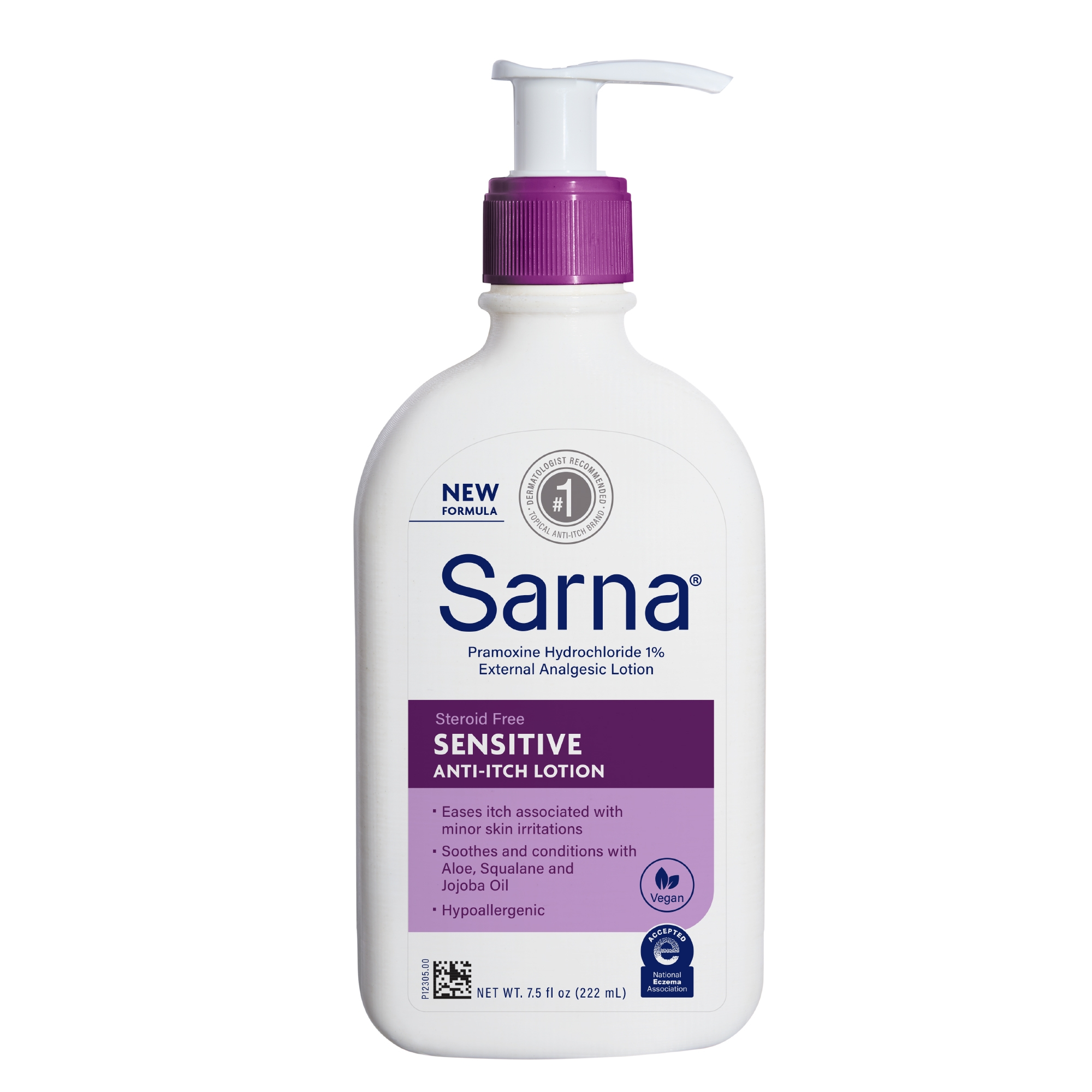 Anti-Itch Hand and Body Lotion Sarna® Sensitive 7.5 oz. Pump Bottle Unscented Lotion Anti-Itch Hand and Body Lotion Sarna® Sensitive 7.5 oz. Pump Bottle Unscented Lotion