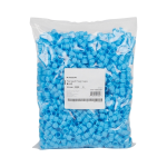 McKesson Tube Closure Polyethylene Flanged Plug Cap Blue 16 mm For 16 mm Blood Drawing Tubes, Glass Test Tubes, Plastic Culture Tubes NonSterile