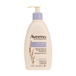 Hand and Body Moisturizer Aveeno® Stress Relief 12 oz. Pump Bottle Lavender Scent Lotion