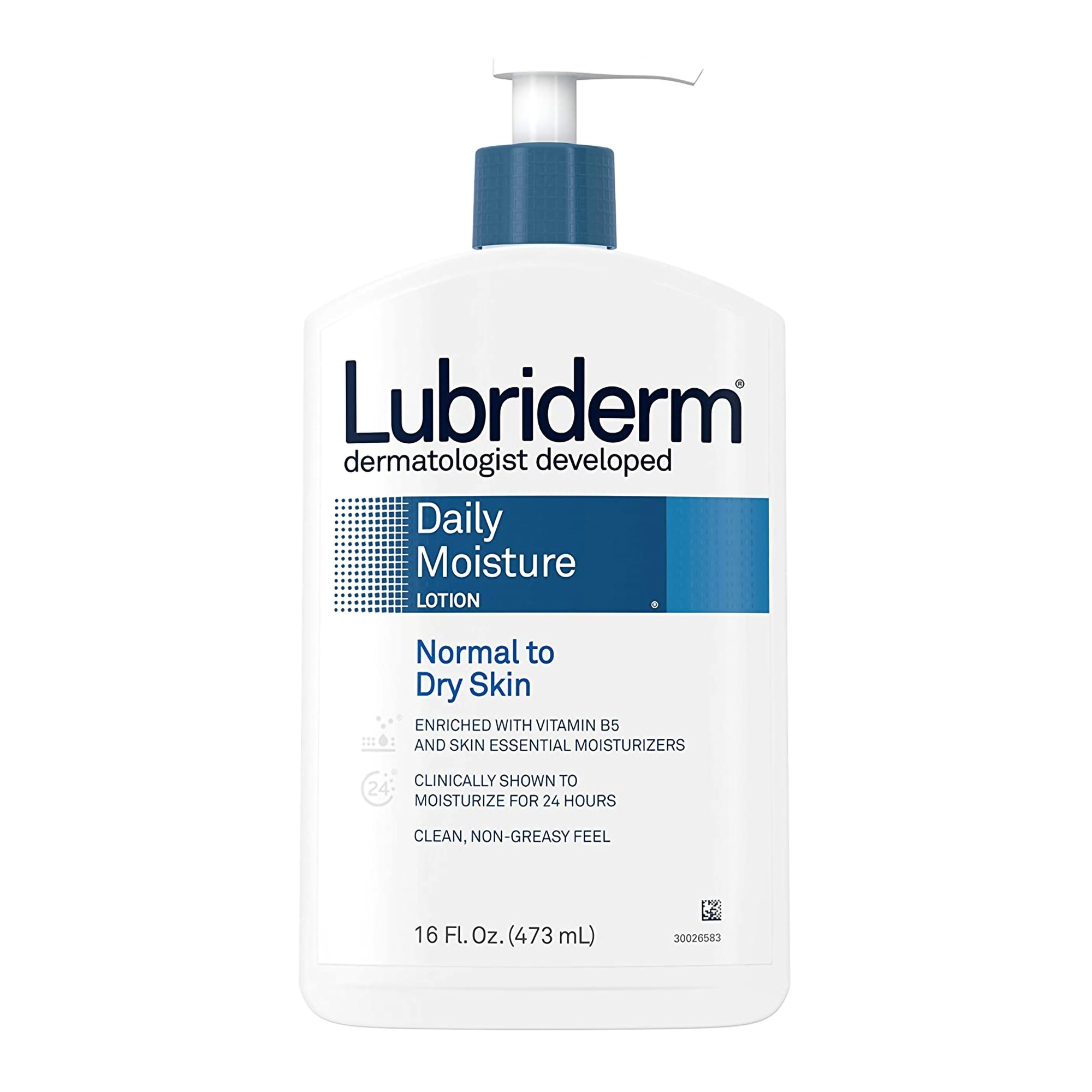 Hand and Body Moisturizer Lubriderm® Daily Moisture 16 oz. Pump Bottle Unscented Lotion Hand and Body Moisturizer Lubriderm® Daily Moisture 16 oz. Pump Bottle Unscented Lotion