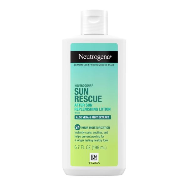 Hand and Body Moisturizer Neutrogena® Sun Rescue 6.7 oz. Bottle Scented Lotion