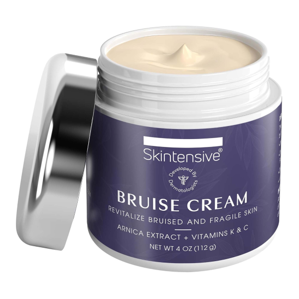 Hand and Body Moisturizer Skintensive® Bruise Cream 4 oz. Jar Unscented Cream
