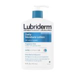 Hand and Body Moisturizer Lubriderm® 16 oz. Pump Bottle Unscented Lotion CHG Compatible