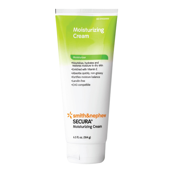 Hand and Body Moisturizer Secura™ 6.5 oz. Tube Unscented Cream