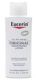 Hand and Body Moisturizer Eucerin® Original 16 oz. Pump Bottle Unscented Lotion