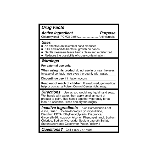 Antimicrobial Soap McKesson Lotion 1,000 mL Dispenser Refill Bag Herbal Scent