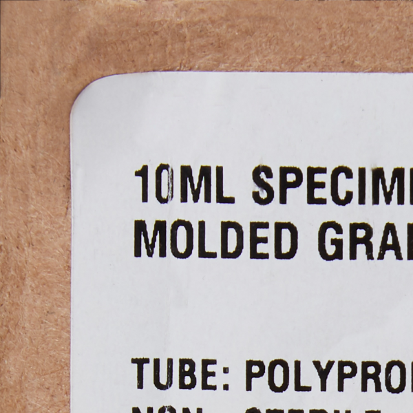 Globe® Scientific Storage and/or Transport Tube Plain 10 mL Screw Cap Polypropylene Tube