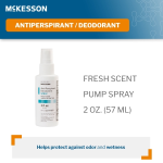 Antiperspirant / Deodorant McKesson Pump Spray 2 oz. Fresh Scent