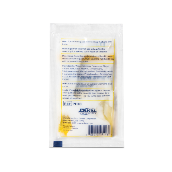 Hand and Body Moisturizer DawnMist® 0.35 oz. Individual Packet Coconut Scent Lotion