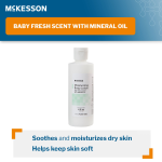 Hand and Body Moisturizer McKesson 4 oz. Bottle Baby Fresh Scent Lotion
