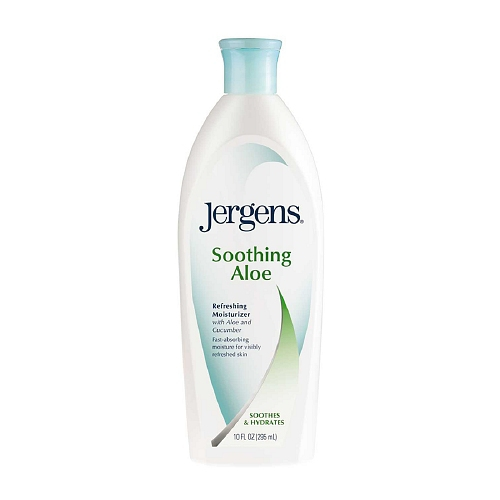 Hand and Body Moisturizer Jergens® Soothing Aloe 10 oz. Bottle Scented Lotion
