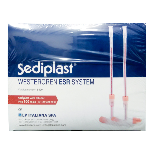 Sediplast® Sedimentation Tube Sodium Citrate Additive Ventilation Cap Plastic Tube