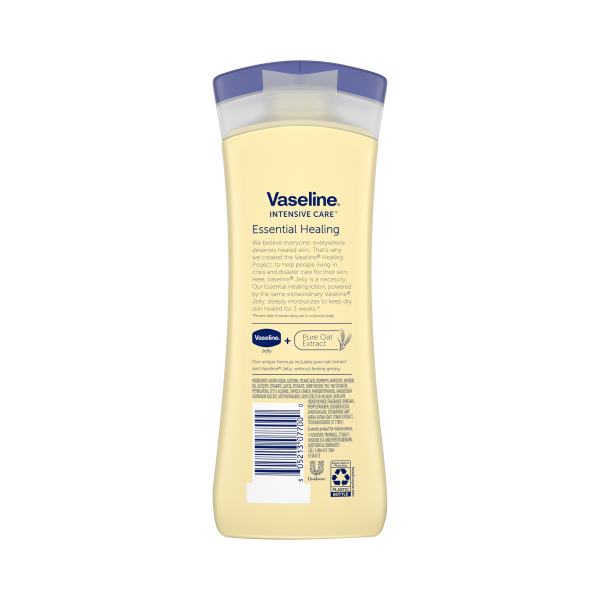 Hand and Body Moisturizer Vaseline® Intensive Care® Essential Healing 10 oz. Bottle Scented Lotion