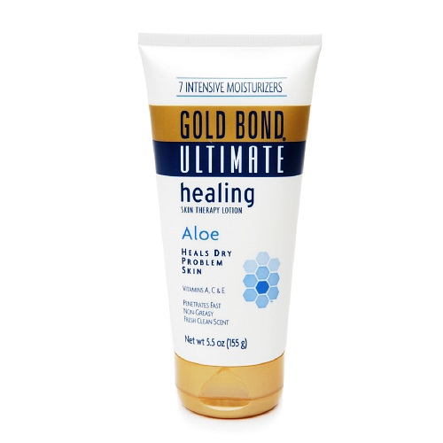 Hand and Body Moisturizer Gold Bond® Healing with Aloe 5.5 oz. Tube Scented Cream
