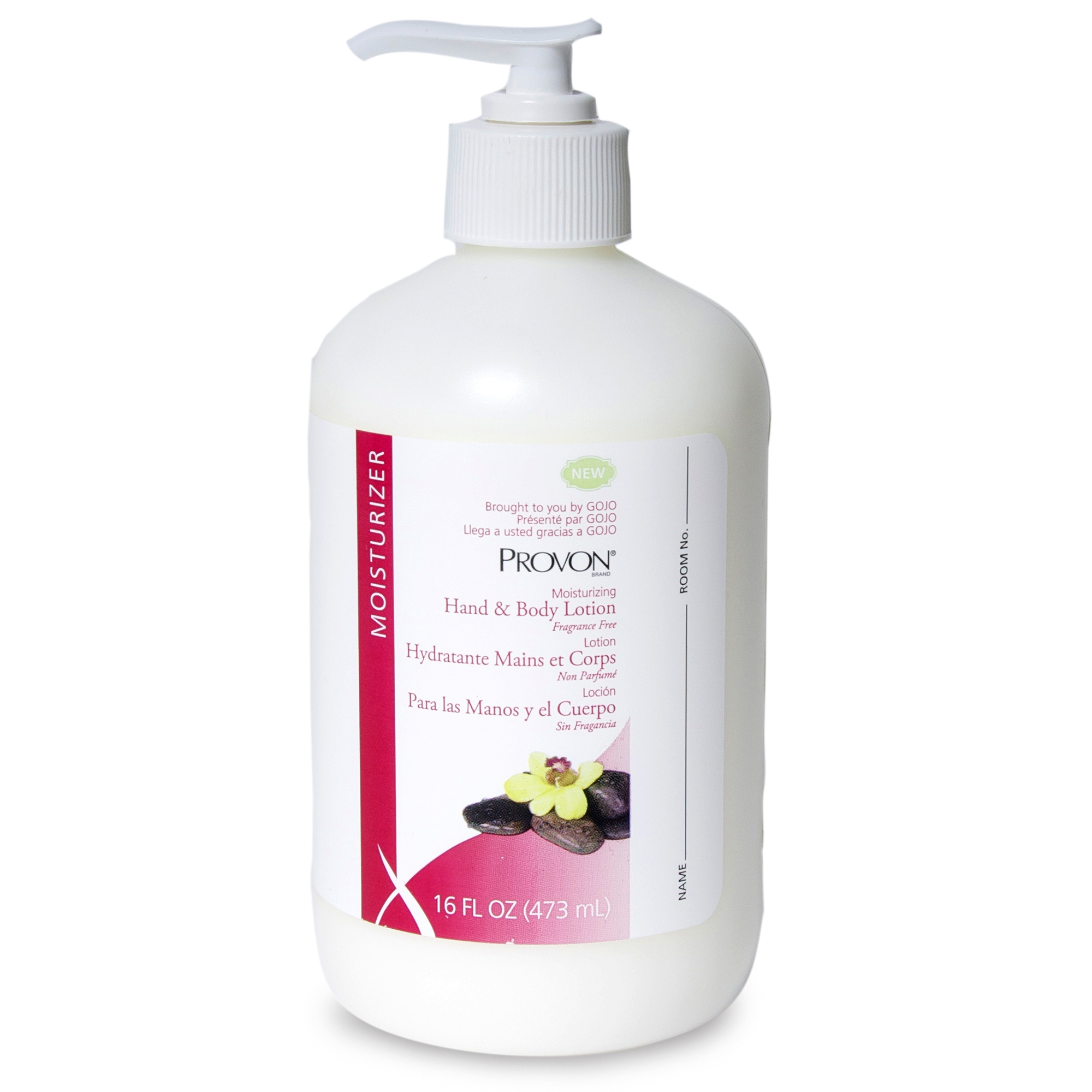 Hand and Body Moisturizer PROVON® 16 oz. Pump Bottle Unscented Lotion CHG Compatible