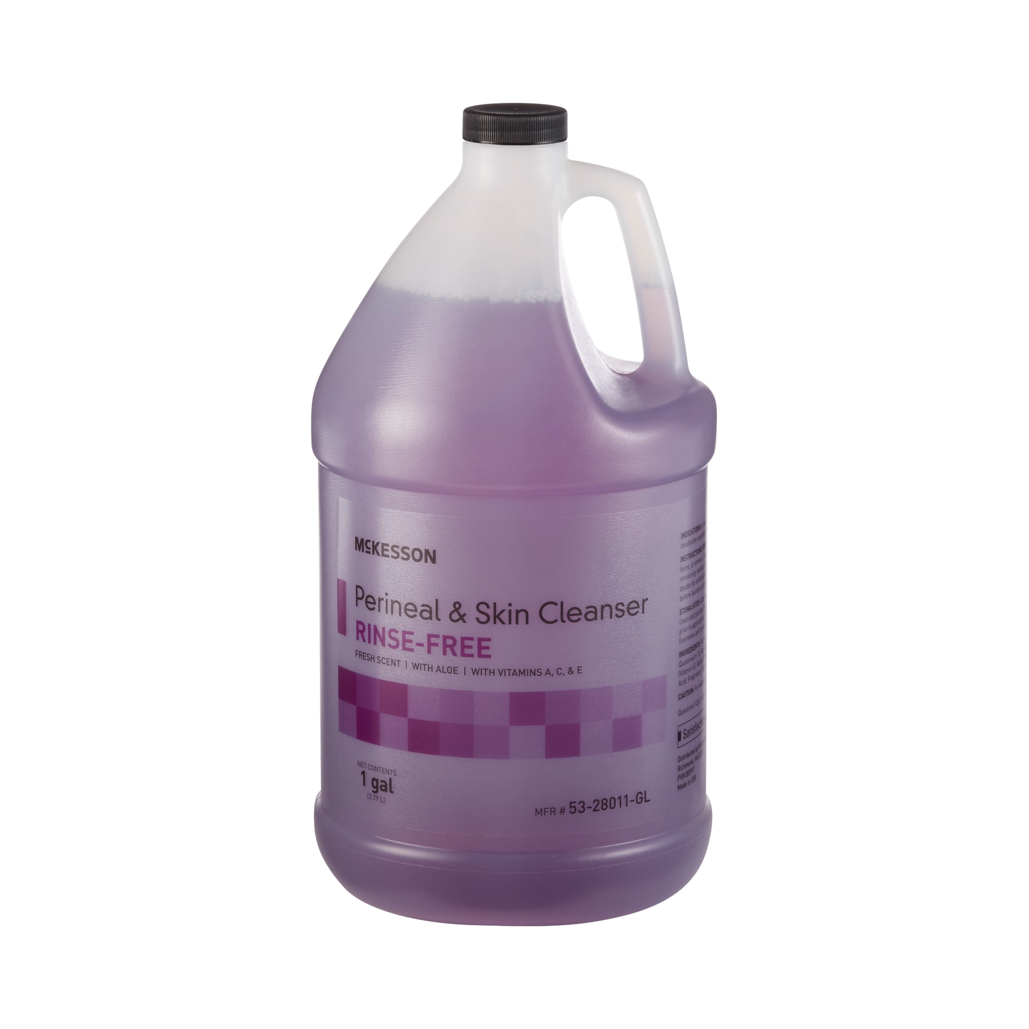 Rinse-Free Perineal Wash McKesson Liquid 1 gal. Jug Fresh Scent Rinse-Free Perineal Wash McKesson Liquid 1 gal. Jug Fresh Scent