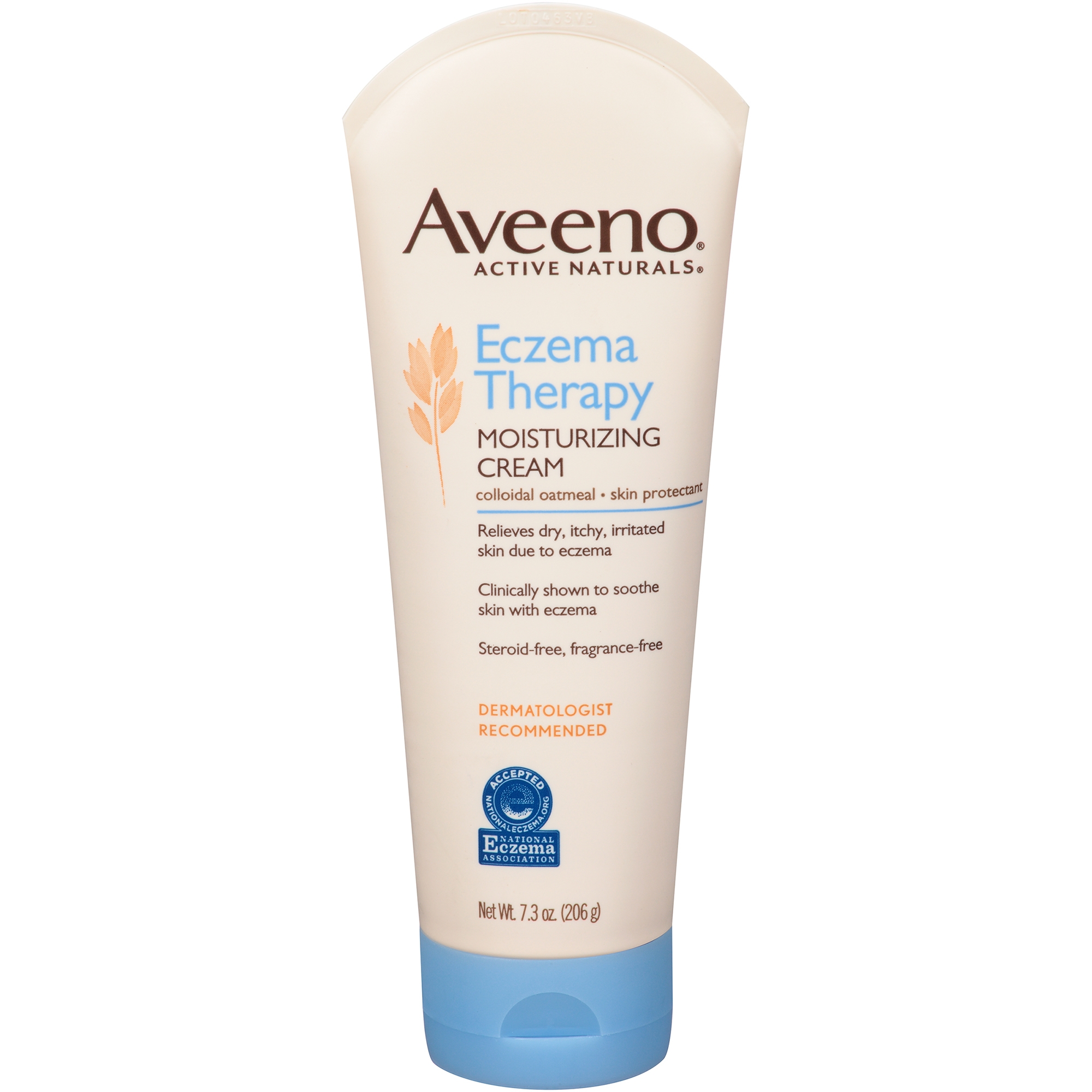 Hand and Body Moisturizer Aveeno® Active Naturals® Eczema Therapy 7.3 oz. Tube Unscented Cream Hand and Body Moisturizer Aveeno® Active Naturals® Eczema Therapy 7.3 oz. Tube Unscented Cream