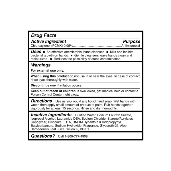 Antimicrobial Soap McKesson Lotion 18 oz. Pump Bottle Herbal Scent