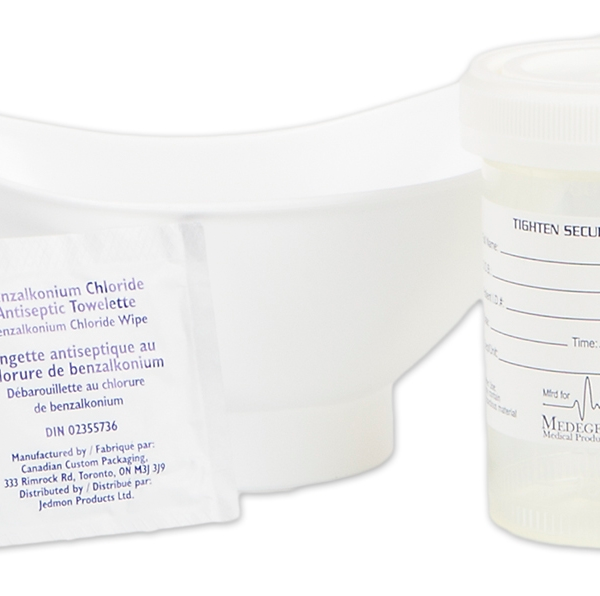 Urine Specimen Collection Kit UriAid™ 120 mL (4 oz.) Specimen Collection Container Sterile