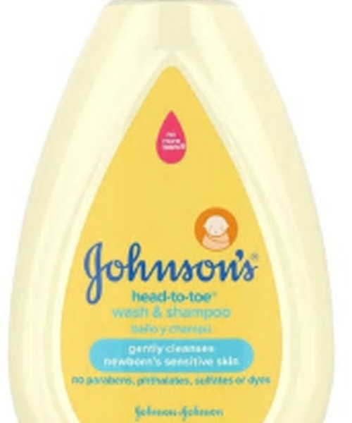 Baby Shampoo and Body Wash Johnson's® Baby Head-to-Toe® 1.7 oz. Flip Top Bottle Scented