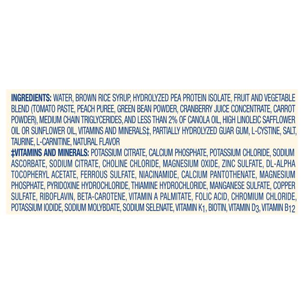 Tube Feeding Formula Compleat® Peptide 1.5 Vegetable / Fruit Flavor Liquid 1000 mL Ready to Hang Prefilled Container