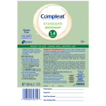 Tube Feeding Formula Compleat® Standard 1.4 Cal Vanilla Flavor Liquid 1000 mL Ready to Hang Prefilled Container