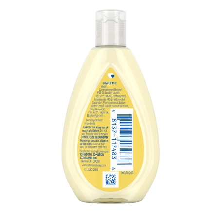 Baby Shampoo and Body Wash Johnson's® Baby Head-to-Toe® 13.6 oz. Flip Top Bottle Scented