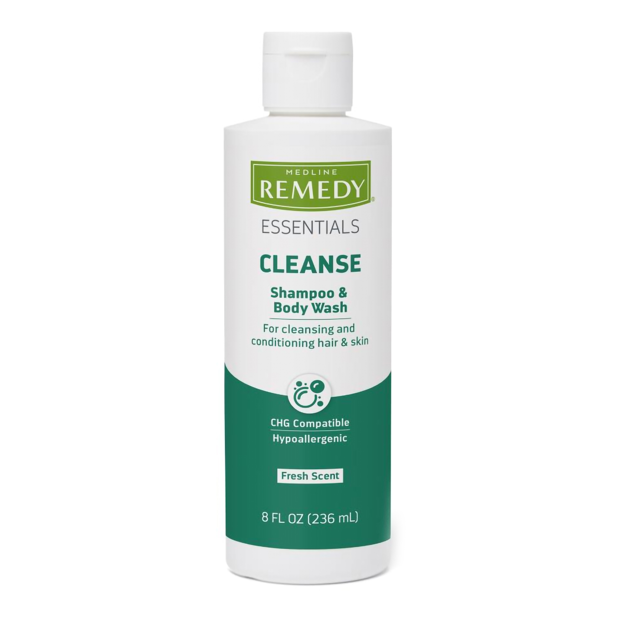 Shampoo and Body Wash Remedy Essentials 8 oz. Flip Top Bottle Citrus Vanilla Scent