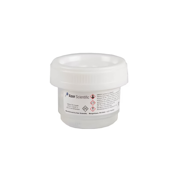 Prefilled Formalin Container Formalock™ 20 mL Fill in 40 mL (1.35 oz.) Screw Cap Warning Label NonSterile
