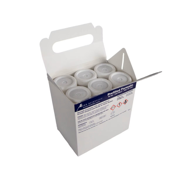 Prefilled Formalin Container Formalock™ 20 mL Fill in 40 mL (1.35 oz.) Screw Cap Warning Label NonSterile