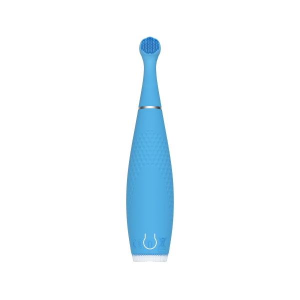 Sonic Toothbrush issa™ 4 baby Bubble Blue Dino Ages Birth to 3 Years Silicone