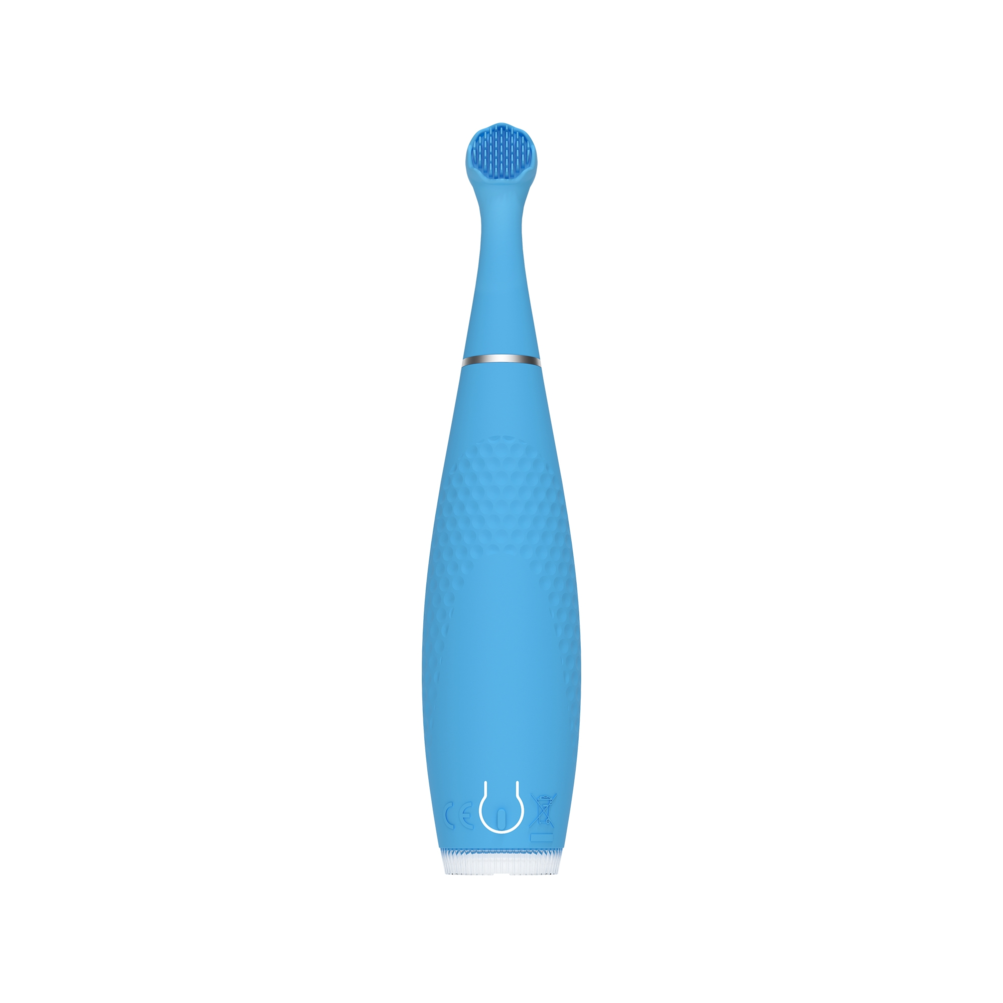 Sonic Toothbrush issa™ 4 baby Bubble Blue Dino Ages Birth to 3 Years Silicone