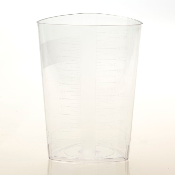 Graduated Container Rigid Plastic 1,000 mL (32 oz.)