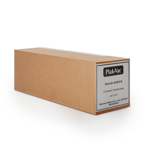 Suction Toothbrush Plak-Vac® Pink Adult Soft