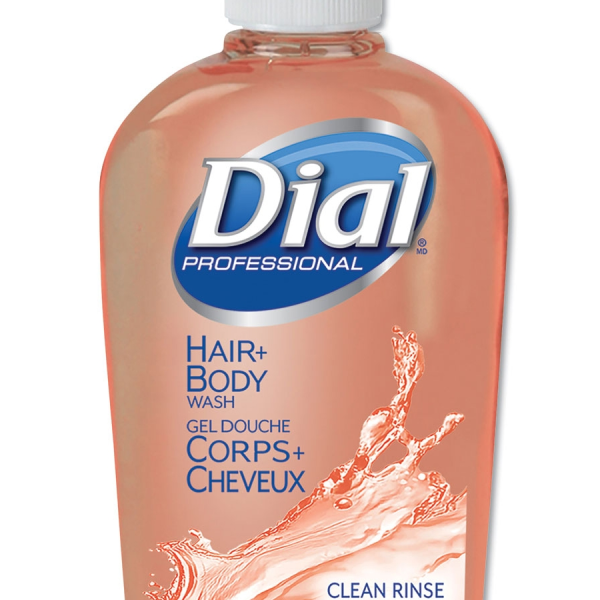 Shampoo and Body Wash Dial® Professional 7.5 oz. Flip Top Bottle Peach Scent
