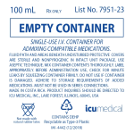 Empty Container Lifecare® Nutrimix Compounder