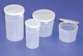 Lab Storage Container Corning™ Low-Profile Pathology Container Polypropylene 120 mL (4 oz.)