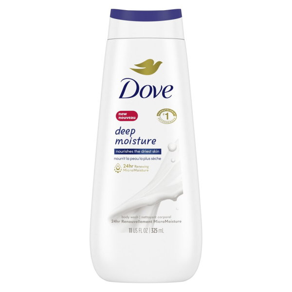 Body Wash Dove® Deep Moisture Liquid 11 oz. Bottle Scented