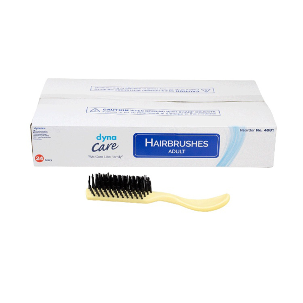 Hairbrush dyna Care Nylon Bristles 9 Inch Length