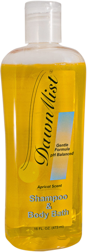 Shampoo and Body Wash DawnMist® 16 oz. Flip Top Bottle Apricot Scent
