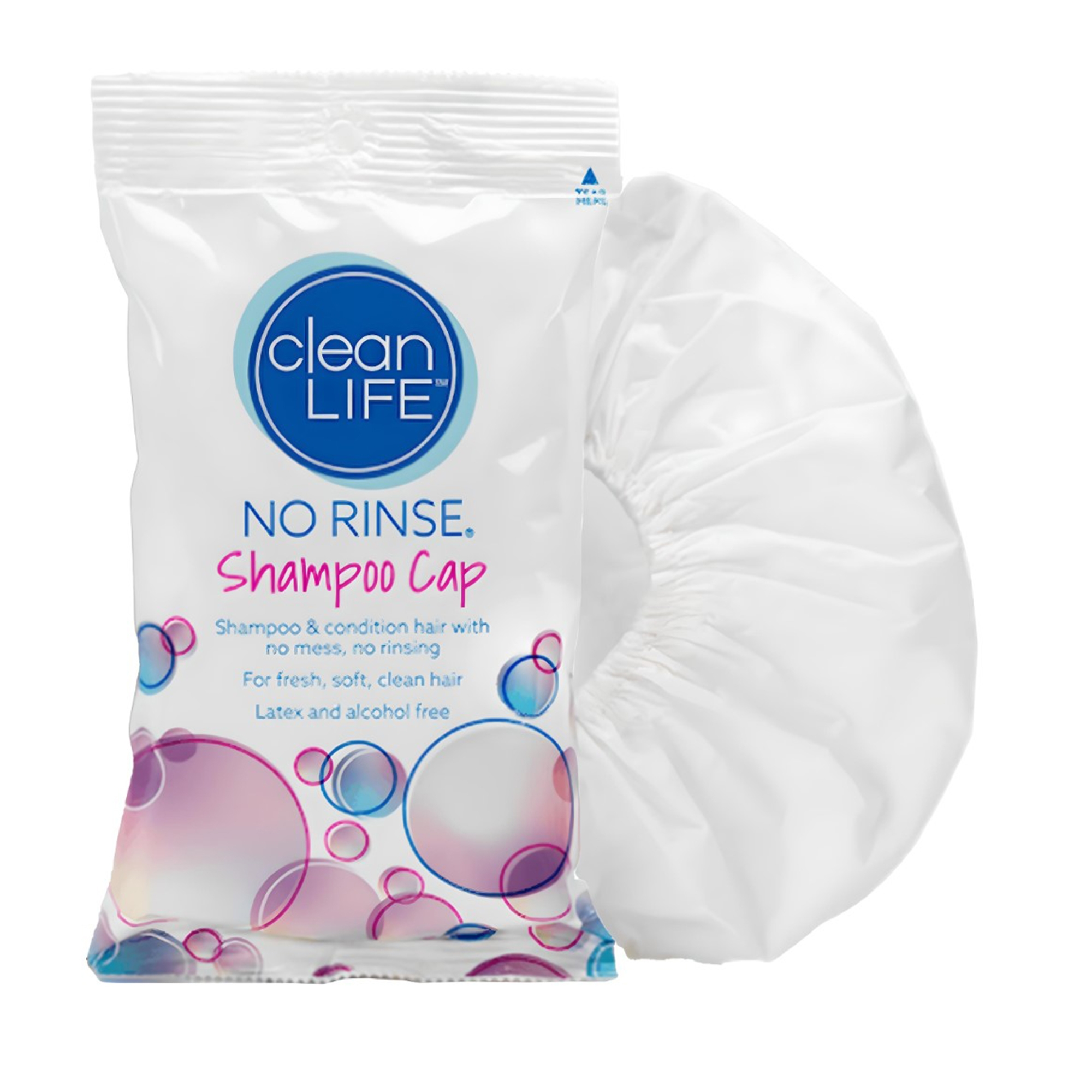 Shampoo Cap No Rinse® 1 per Pack Individual Packet Scented