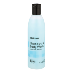 Shampoo and Body Wash McKesson 8 oz. Flip Top Bottle Summer Rain Scent