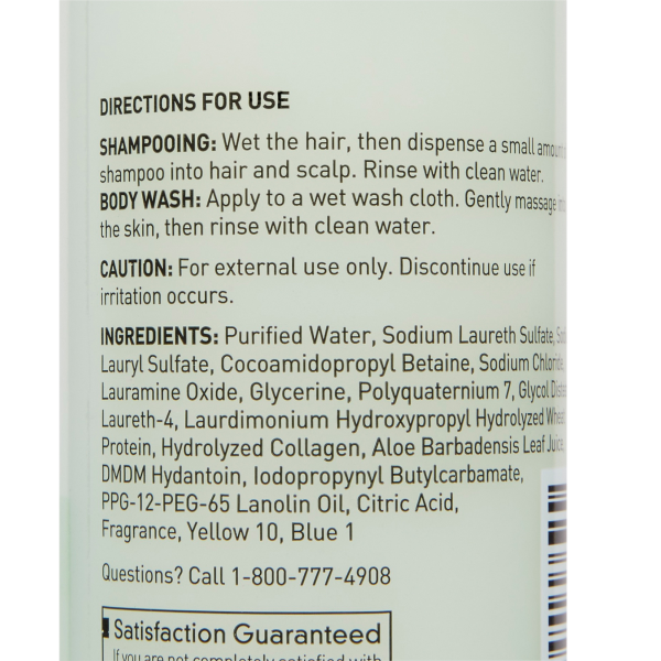 Shampoo and Body Wash McKesson 8 oz. Flip Top Bottle Cucumber Melon Scent
