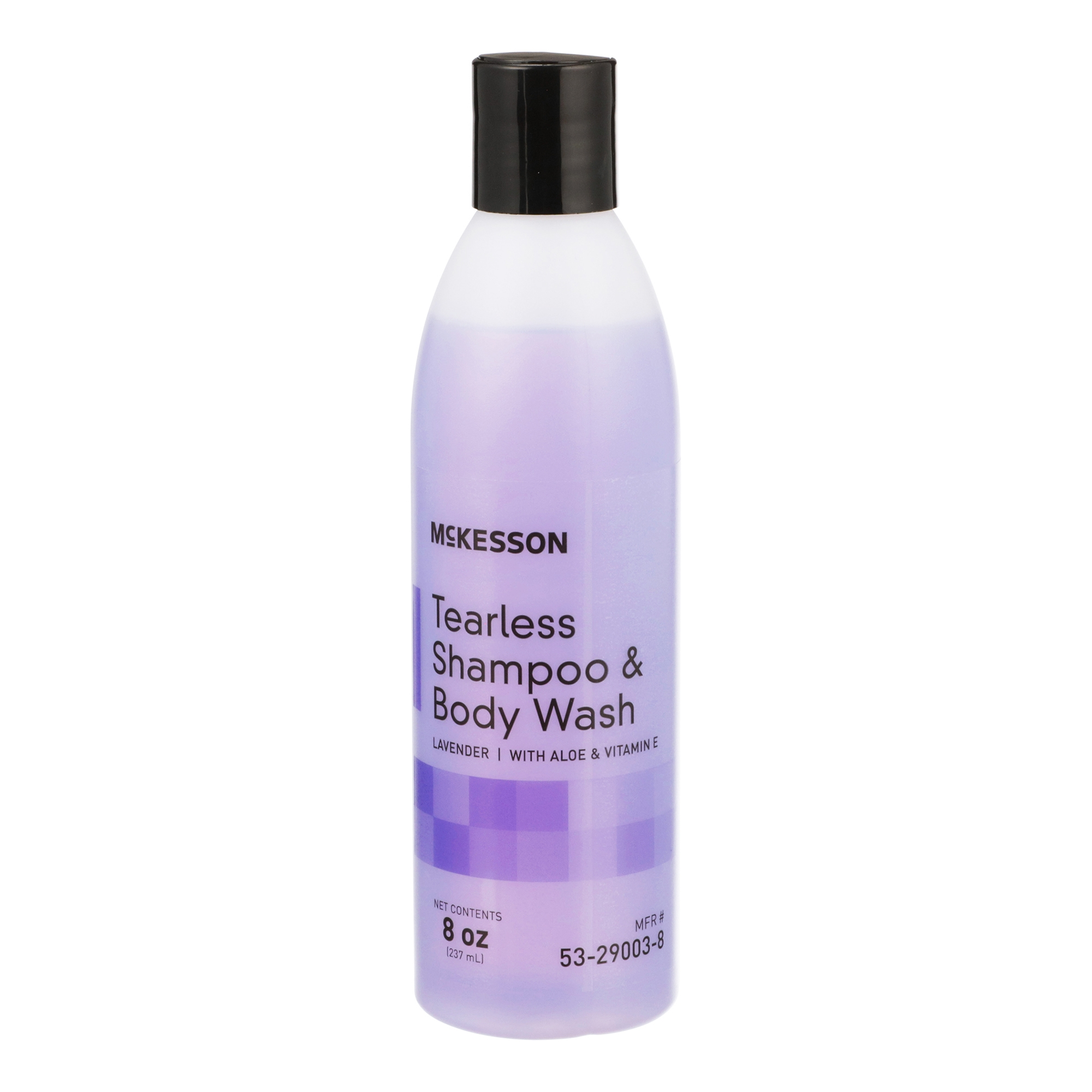 Tearless Shampoo and Body Wash McKesson 8 oz. Flip Top Bottle Lavender Scent
