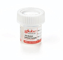 Prefilled Formalin Container Click-It™ 48 mm Opening 20 mL Fill in 40 mL (1.35 oz.) Screw Cap Warning Label / Patient Information NonSterile