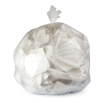 Trash Bag Heritage™ 56 gal. 22 Mic. 43 X 48 Inch Natural Extra Heavy Duty Star Seal Bottom Coreless Roll